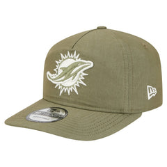 Miami Dolphins New Era Nylon 19TWENTY Adjustable Hat - Olive sale