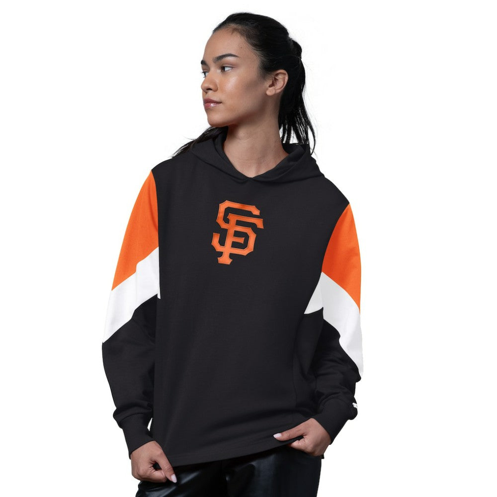 San Francisco Giants Starter Women's Scrimmage Pullover Hoodie - Black