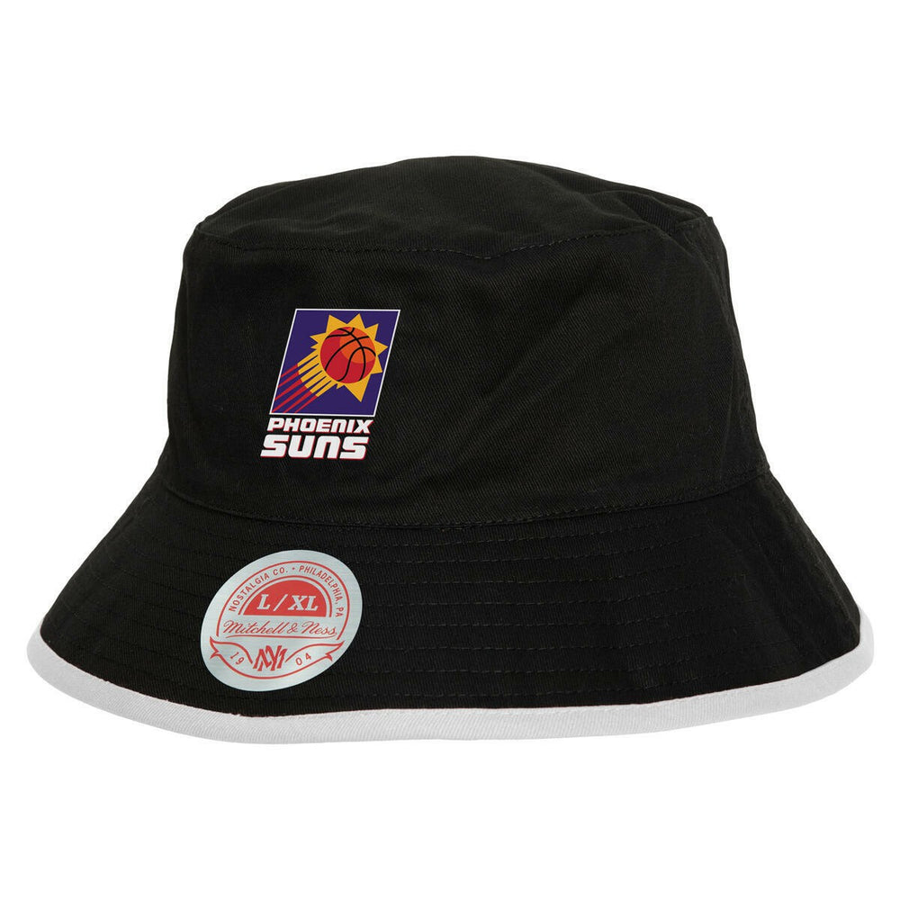 Phoenix Suns Flip It Reversible Bucket Hat - Black/Purple | Mitchell & Ness for sale