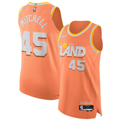Donovan Mitchell Cleveland Cavaliers Unisex 2025/26 Authentic Jersey sale - City Editi- Orange | Nike cheap