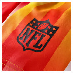 Kansas City Chiefs NFL Football x Football Collared Fan Top - Red for sale