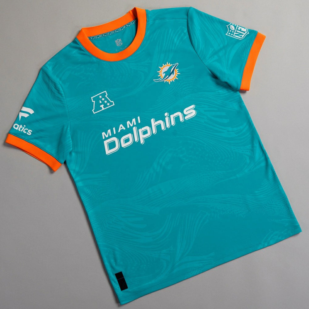Miami Dolphins NFL Football x Football Fan Top - Aqua outlet