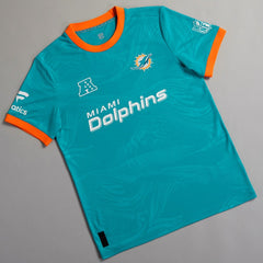 Miami Dolphins NFL Football x Football Fan Top - Aqua outlet
