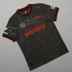 Tampa Bay Buccaneers NFL Football x Football Fan Top - Pewter on sale