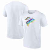 Atlanta Falcons Logo Pride T-Shirt - White on sale