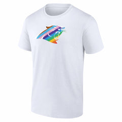 Carolina Panthers Logo Pride T-Shirt - White for sale