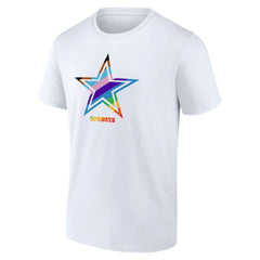 Dallas Cowboys Logo Pride T-Shirt - White on sale