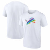 Detroit Lions Logo Pride T-Shirt - White discount