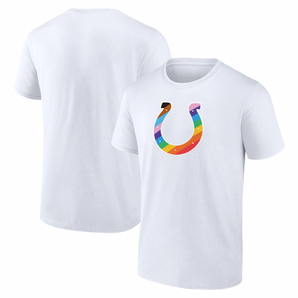 Indianapolis Colts Logo Pride T-Shirt - White on sale