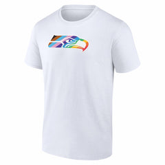 Seattle Seahawks Logo Pride T-Shirt - White online