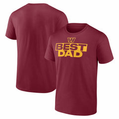 Washington Commanders Greatest Dad T-Shirt - Burgundy cheap