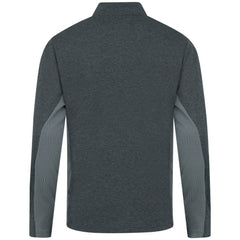 Los Angeles Angels Levelwear Waffle Insignia 2.0 Quarter-Zip Pullover - Heather Black