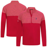 Los Angeles Angels Levelwear Classic Stripes Insignia 2.0 Pullover - Red