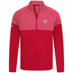 Cincinnati Reds Levelwear Classic Stripes Insignia 2.0 Pullover - Red