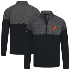Baltimore Orioles Levelwear Classic Stripes Insignia 2.0 Pullover - Black