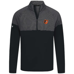 Baltimore Orioles Levelwear Classic Stripes Insignia 2.0 Pullover - Black