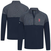 Boston Red Sox Levelwear Classic Stripes Insignia 2.0 Pullover - Navy