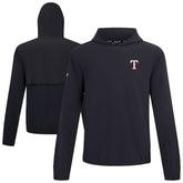 Texas Rangers Levelwear Action Insignia 2.0 Pullover Hoodie - Black