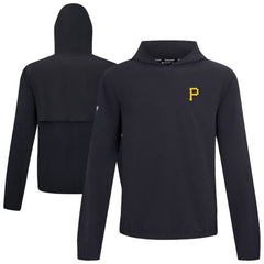 Pittsburgh Pirates Levelwear Action Insignia 2.0 Pullover Hoodie - Black