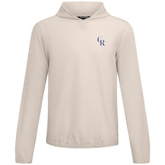 Colorado Rockies Levelwear Action Insignia 2.0 Pullover Hoodie - Khaki