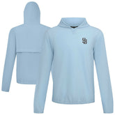 San Diego Padres Levelwear Action Insignia 2.0 Pullover Hoodie - Light Blue