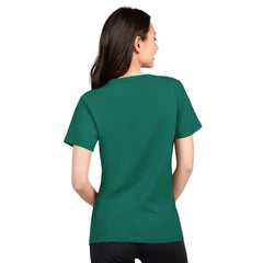 New York Jets G-III 4Her by Carl Banks Women's Super-Slim Lightweight Winning Crew T-Shirt - Green outlet