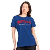 Buffalo Bills G-III 4Her by Carl Banks Women's Super-Slim Lightweight Winning Crew T-Shirt - Royal for sale