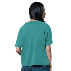 Miami Dolphins Starter Women's Oversized Hall of Fame T-Shirt - Heather Aqua sale