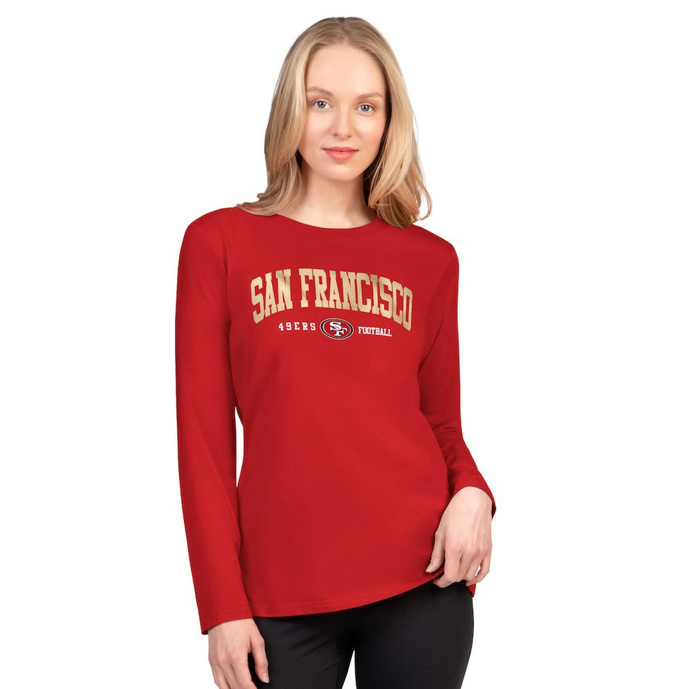 San Francisco 49ers G-III 4Her by Carl Banks Women's Best Play Long Sleeve T-Shirt - Scarlet sale
