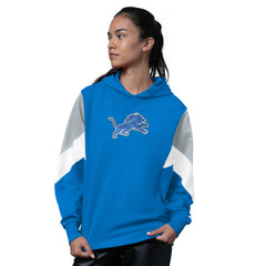 Detroit Lions Starter Women's Scrimmage Hoodie - Blue on sale