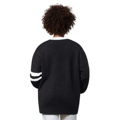 Buffalo Bills Starter Women's Back Shot Button-Up Cardigan - Black for sale