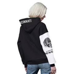 Cincinnati Bengals Starter Women's 4th Down Full-Zip Hoodie - Black sale
