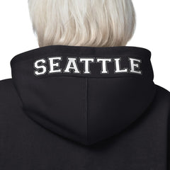 Seattle Seahawks Starter Women's 4th Down Full-Zip Hoodie - Black on sale