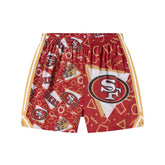 San Francisco 49ers Chubbies Mesh Shorts - Scarlet outlet