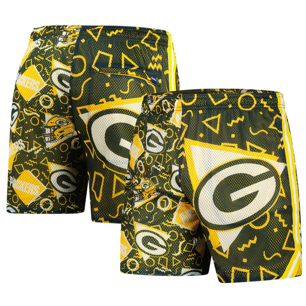 Green Bay Packers Chubbies Mesh Shorts - Green on sale