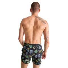 Green Bay Packers Chubbies The Neon 5.5" Classic Lined Swim Trunks - Black outlet