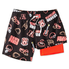Cleveland Browns Chubbies The Neon 5.5" Classic Lined Swim Trunks - Brown sale