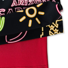 Arizona Cardinals Chubbies The Neon 5.5" Classic Lined Swim Trunks - Black online