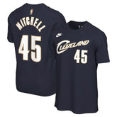 Donovan Mitchell Cleveland Cavaliers Unisex Name & Number T-Shirt sale - Classic Editi- Navy | Nike for sale