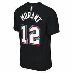 Ja Morant Memphis Grizzlies Unisex Name & Number T-Shirt - Classic Edition - Black | Nike shop