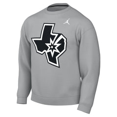San Antonio Spurs Jordan Brand Statement Edition Sweatshirt - Silver cheap