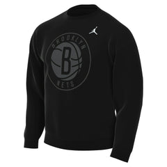 Brooklyn Nets Jordan Brand Statement Edition Sweatshirt - Black shop
