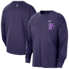 Sacramento Kings 2025/26 City Edition Remix Essential Logo Long Sleeve T-Shirt - Purple | Nike discount