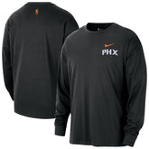 Phoenix Suns 2025/26 City Edition Remix Essential Logo Long Sleeve T-Shirt - Black | Nike cheap