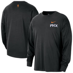 Phoenix Suns 2025/26 City Edition Remix Essential Logo Long Sleeve T-Shirt - Black | Nike cheap