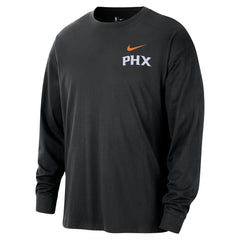 Phoenix Suns 2025/26 City Edition Remix Essential Logo Long Sleeve T-Shirt - Black | Nike cheap