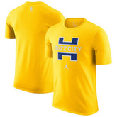 Charlotte Hornets Jordan Brand 2025/26 City Edition Remix Essential Logo T-Shirt - Yellow online