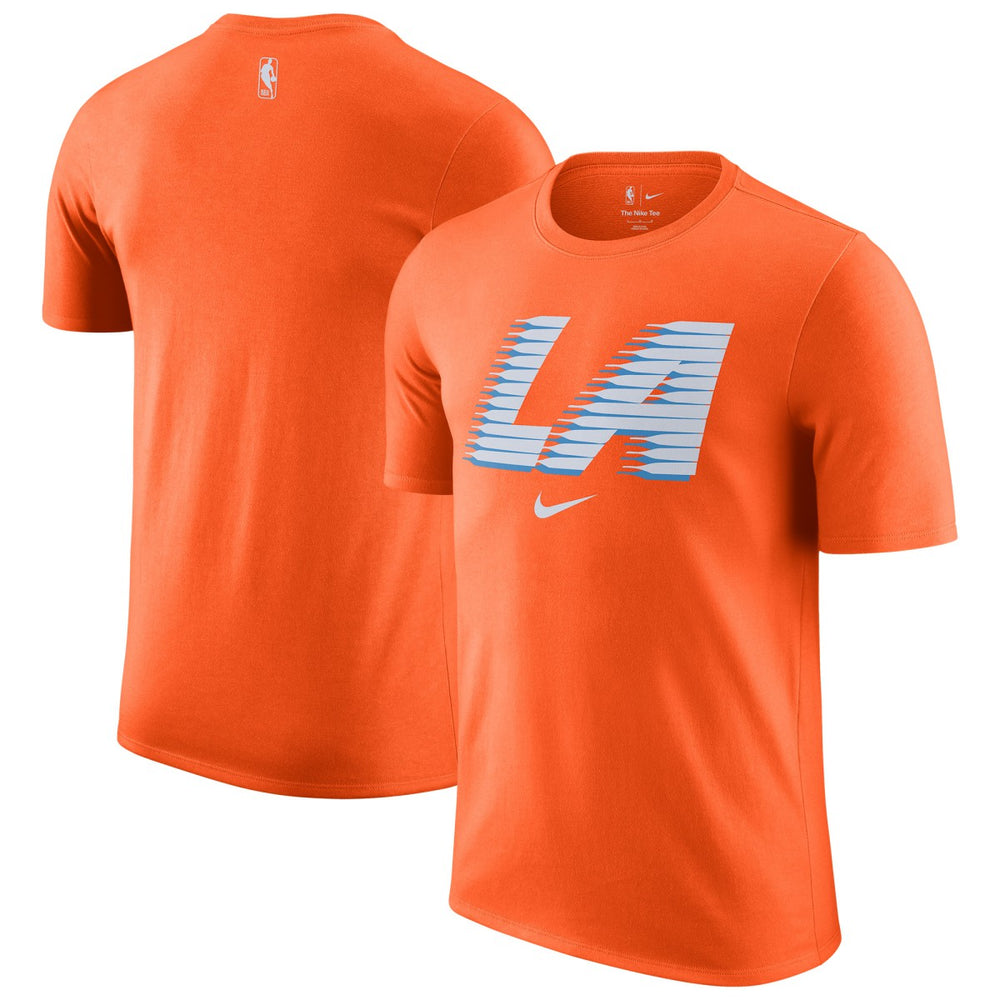LA Clippers 2025/26 City Edition Remix Essential Logo T-Shirt - Orange | Nike outlet