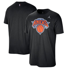 New York Knicks Jordan Brand Statement Edition Essential T-Shirt - Black cheap