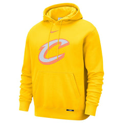 Cleveland Cavaliers 2025/26 City Edition Essential Logo Remix Hoodie sale - Yellow | Nike on sale